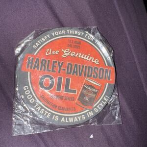Harley-Davidson Motorcycle Coaster Unopened